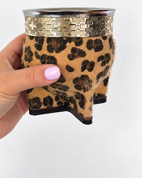 Animal print interior calabaza